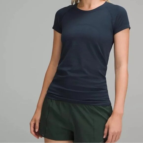 LULULEMON NEW!  Swiftly Tech Short-Sleeve Shirt 2.0 Hip Length in sz  4 - Picture 5 of 6